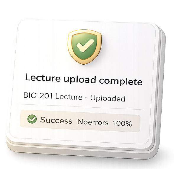 Secure cloud storage illustration hover state